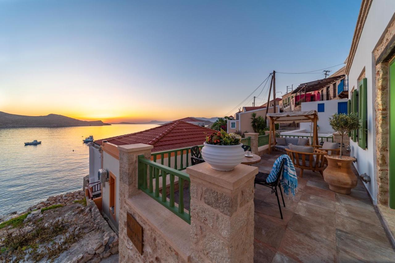 Muse Clio Villa Chalki Town Buitenkant foto