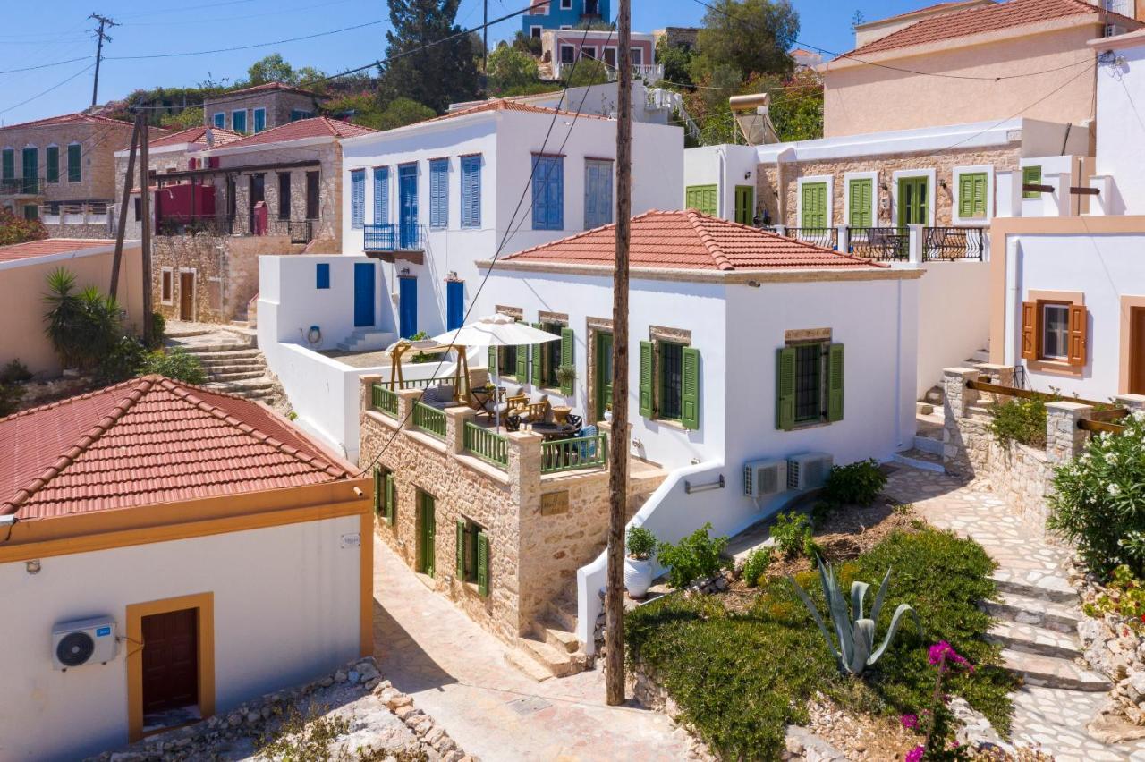Muse Clio Villa Chalki Town Buitenkant foto